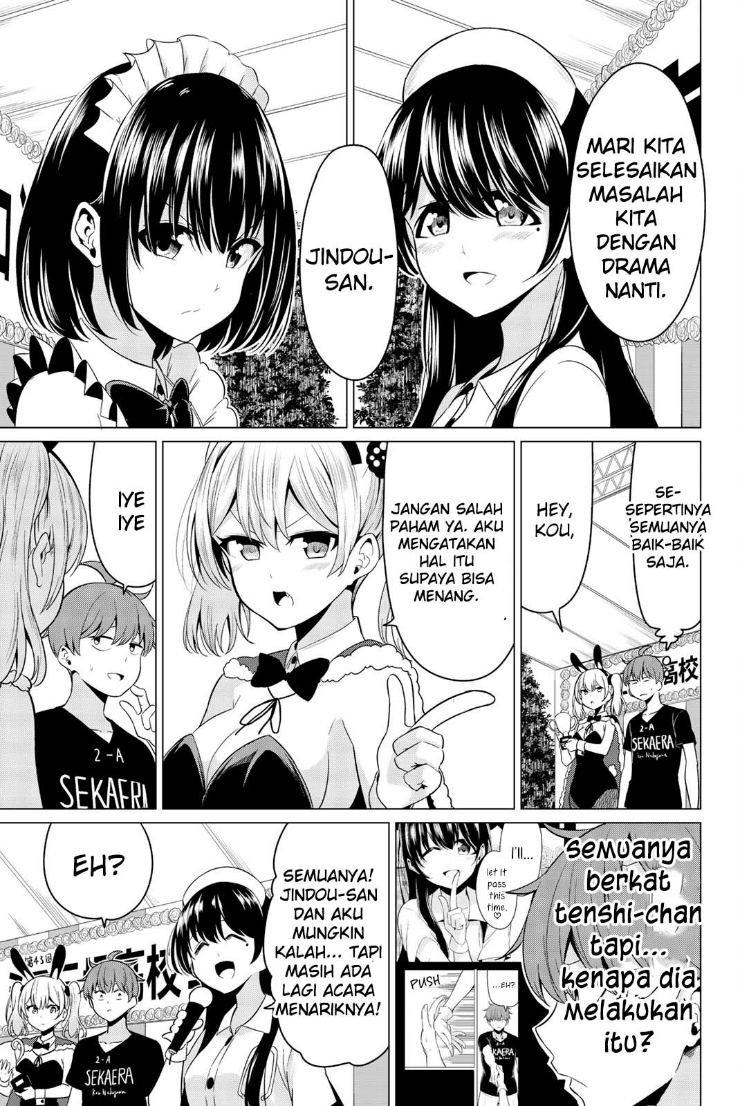 Sekai ka Kanojo ka Erabenai Chapter 27 Gambar 13