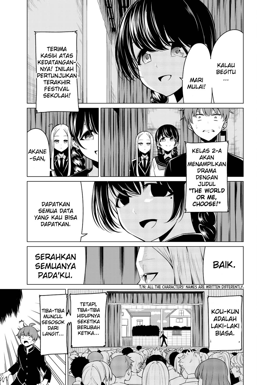 Sekai ka Kanojo ka Erabenai Chapter 27 Gambar 27