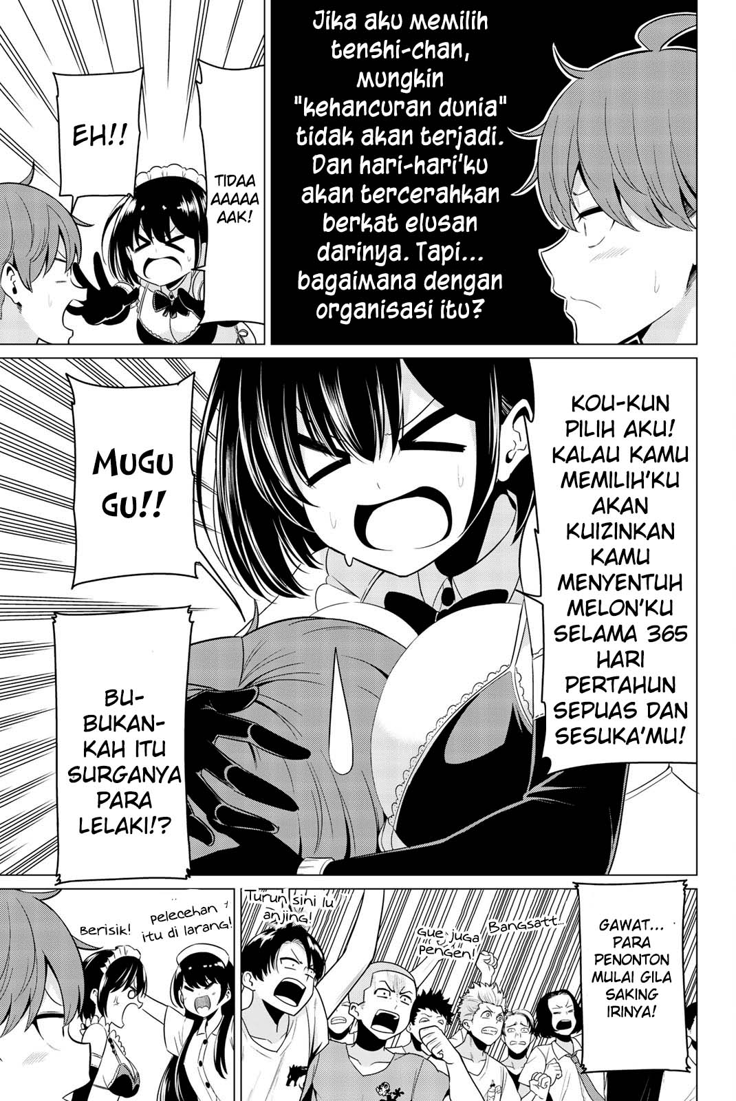 Sekai ka Kanojo ka Erabenai Chapter 27 Gambar 5