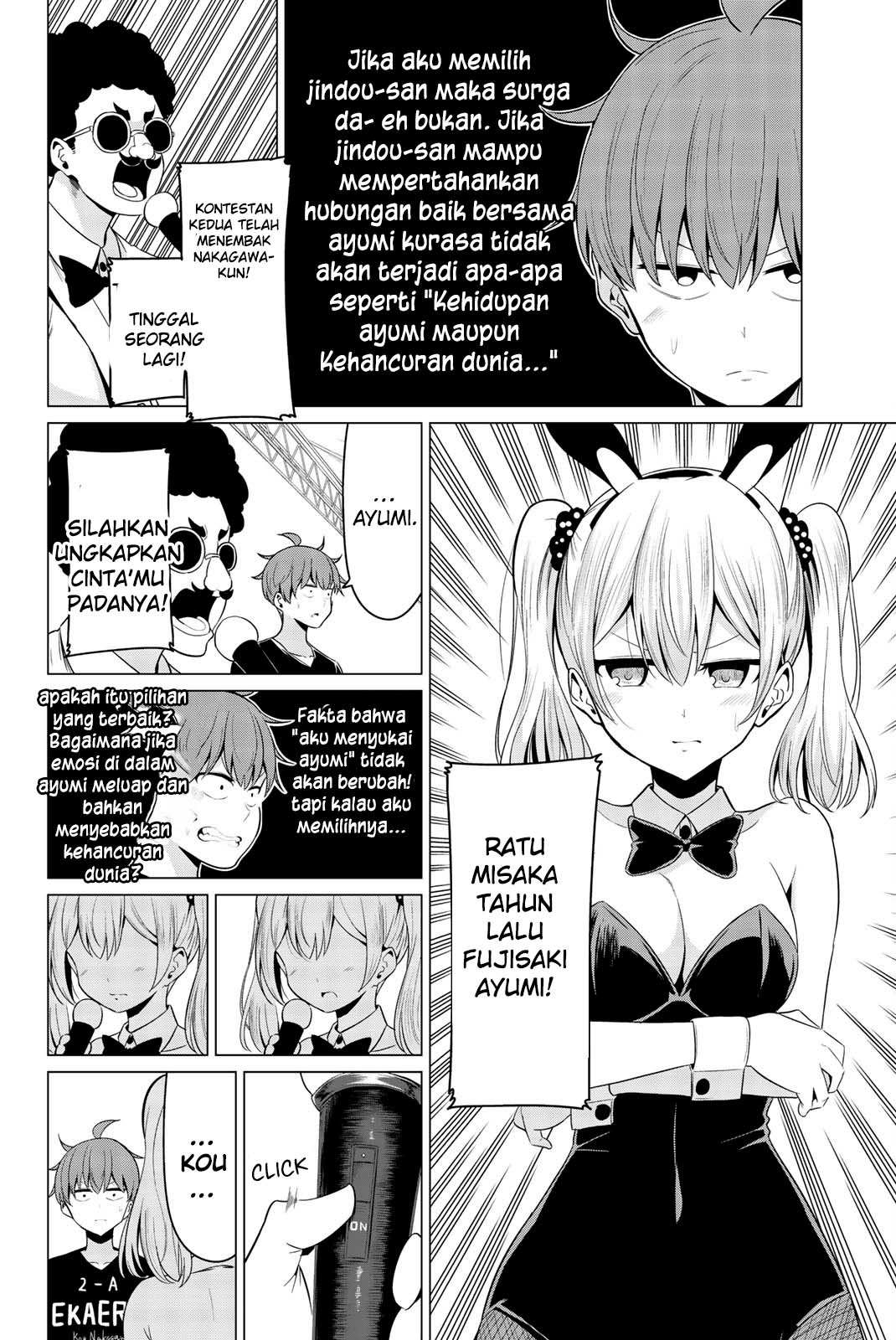 Sekai ka Kanojo ka Erabenai Chapter 27 Gambar 6