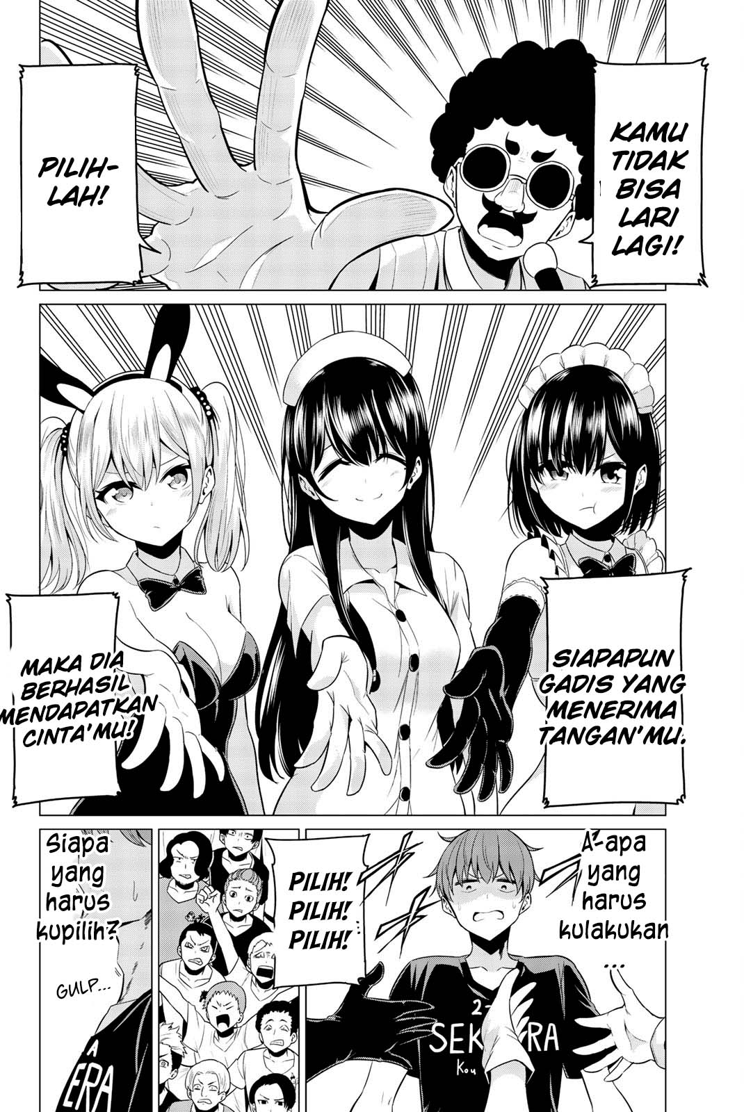 Sekai ka Kanojo ka Erabenai Chapter 27 Gambar 8