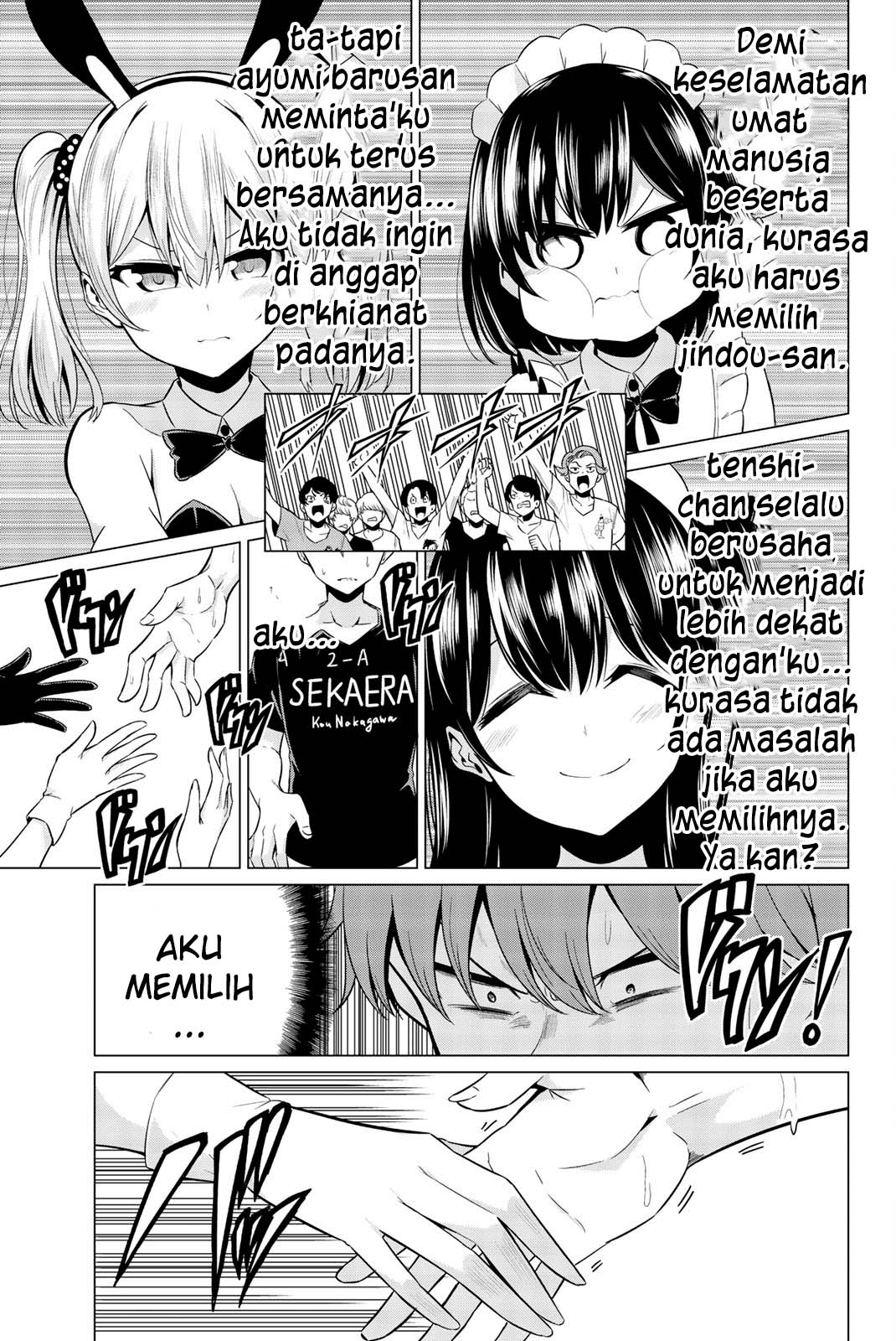 Sekai ka Kanojo ka Erabenai Chapter 27 Gambar 9