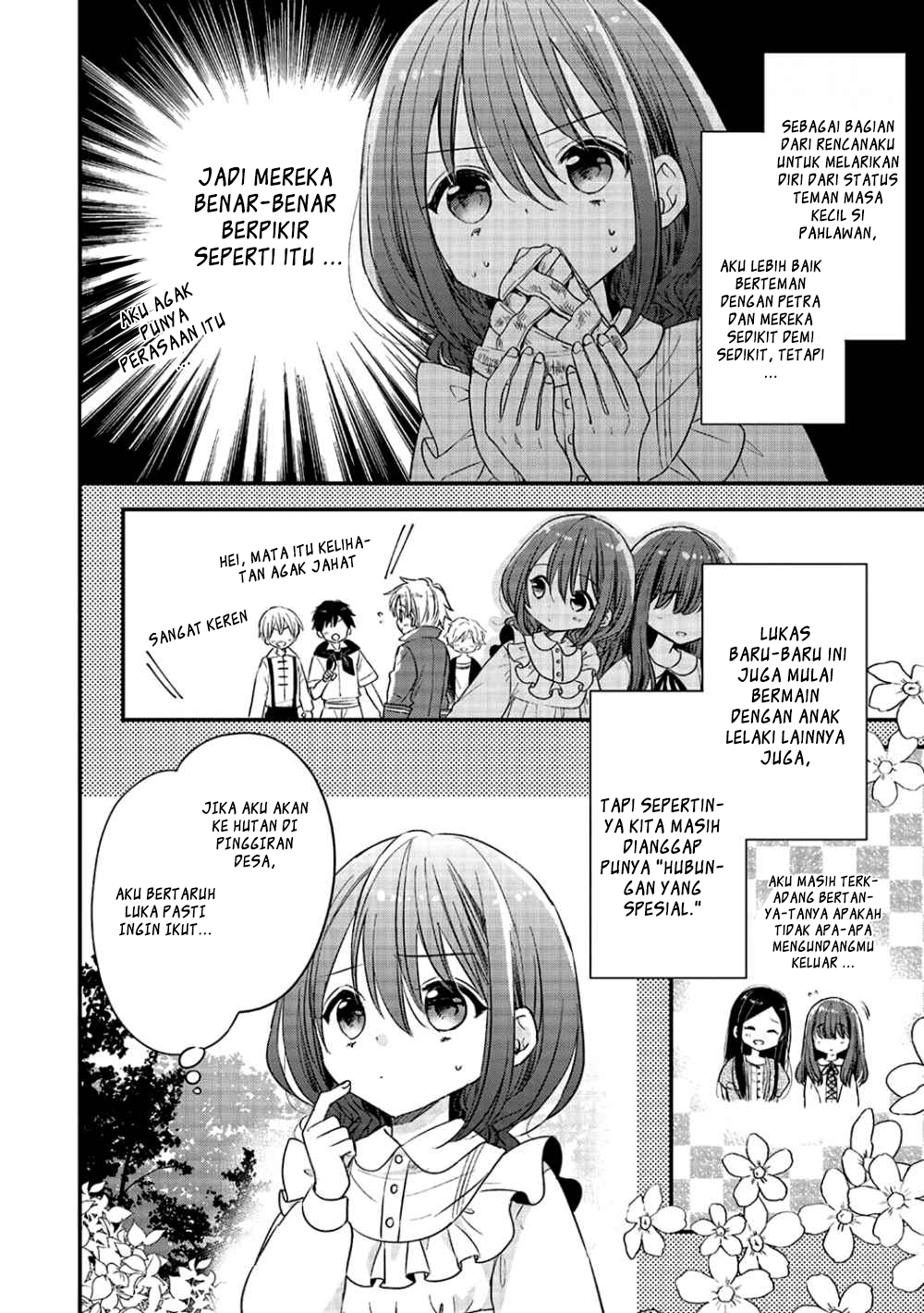 Yuusha-sama no Osananajimi to iu Shokugyou no Make Heroine ni Tensei shita no de, Chougoushi ni Job Change shimasu. Chapter 03 Gambar 15