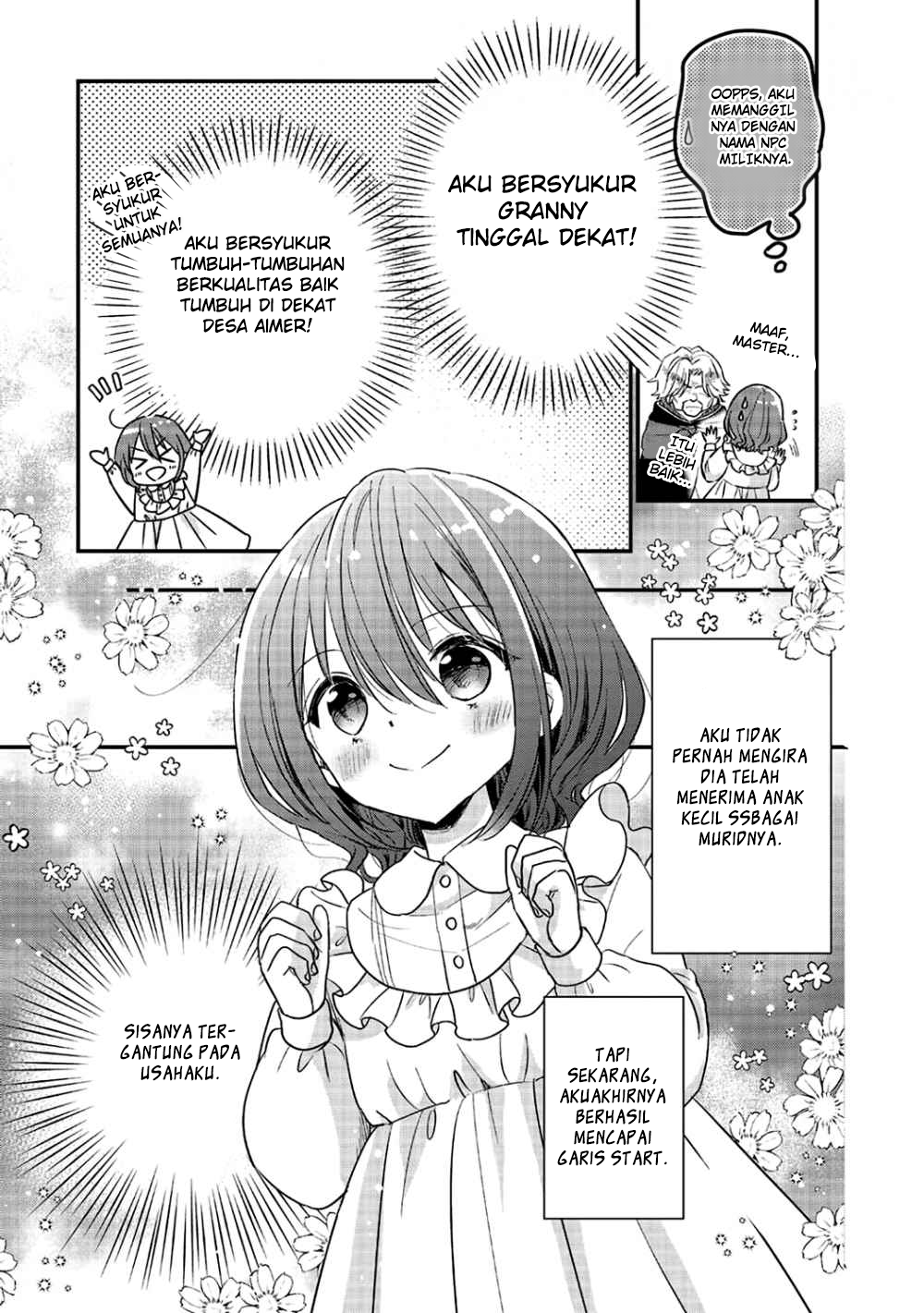 Yuusha-sama no Osananajimi to iu Shokugyou no Make Heroine ni Tensei shita no de, Chougoushi ni Job Change shimasu. Chapter 03 Gambar 26