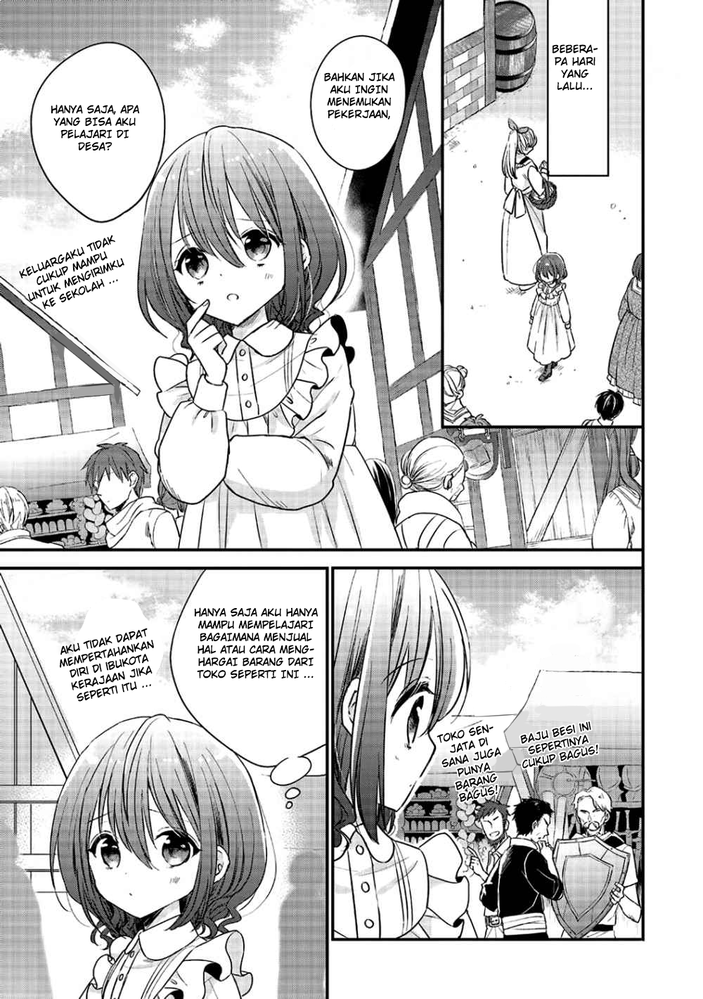 Yuusha-sama no Osananajimi to iu Shokugyou no Make Heroine ni Tensei shita no de, Chougoushi ni Job Change shimasu. Chapter 03 Gambar 8