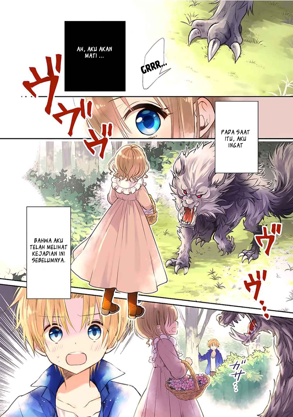Baca Komik Yuusha-sama no Osananajimi to iu Shokugyou no Make Heroine ni Tensei shita no de, Chougoushi ni Job Change shimasu. Chapter 01 Gambar 1