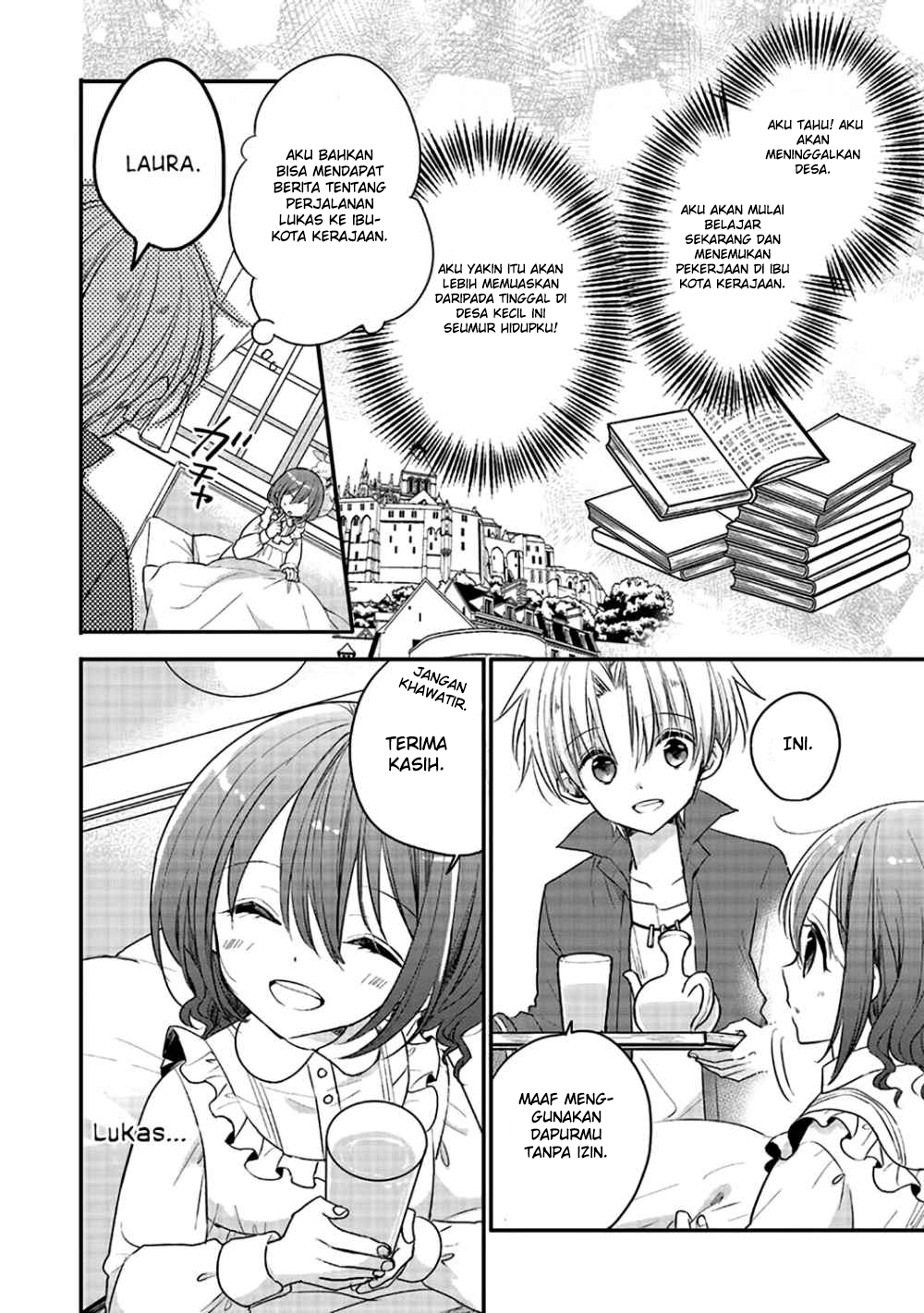 Yuusha-sama no Osananajimi to iu Shokugyou no Make Heroine ni Tensei shita no de, Chougoushi ni Job Change shimasu. Chapter 01 Gambar 30