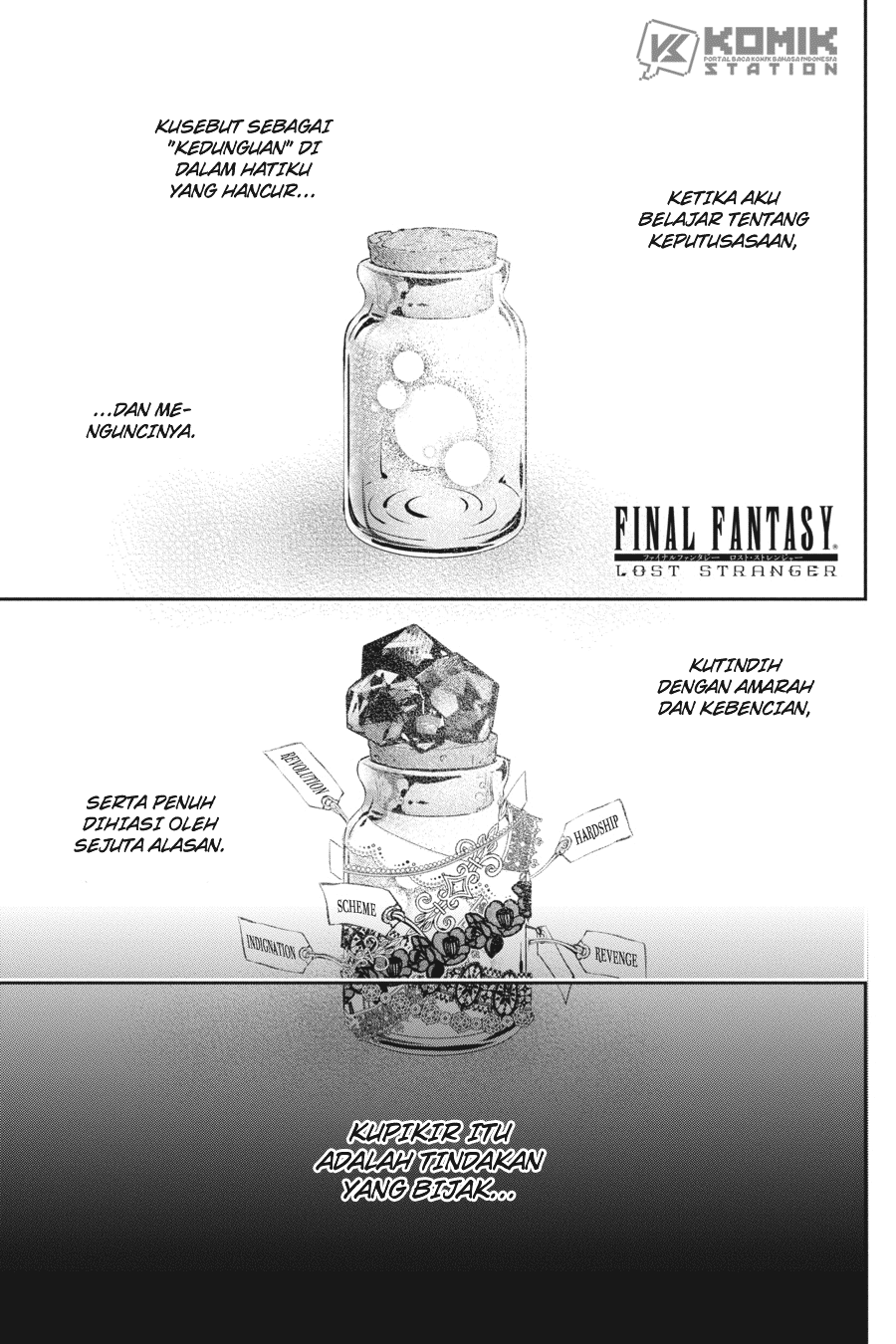 Final Fantasy: Lost Stranger Chapter 18 Gambar 3
