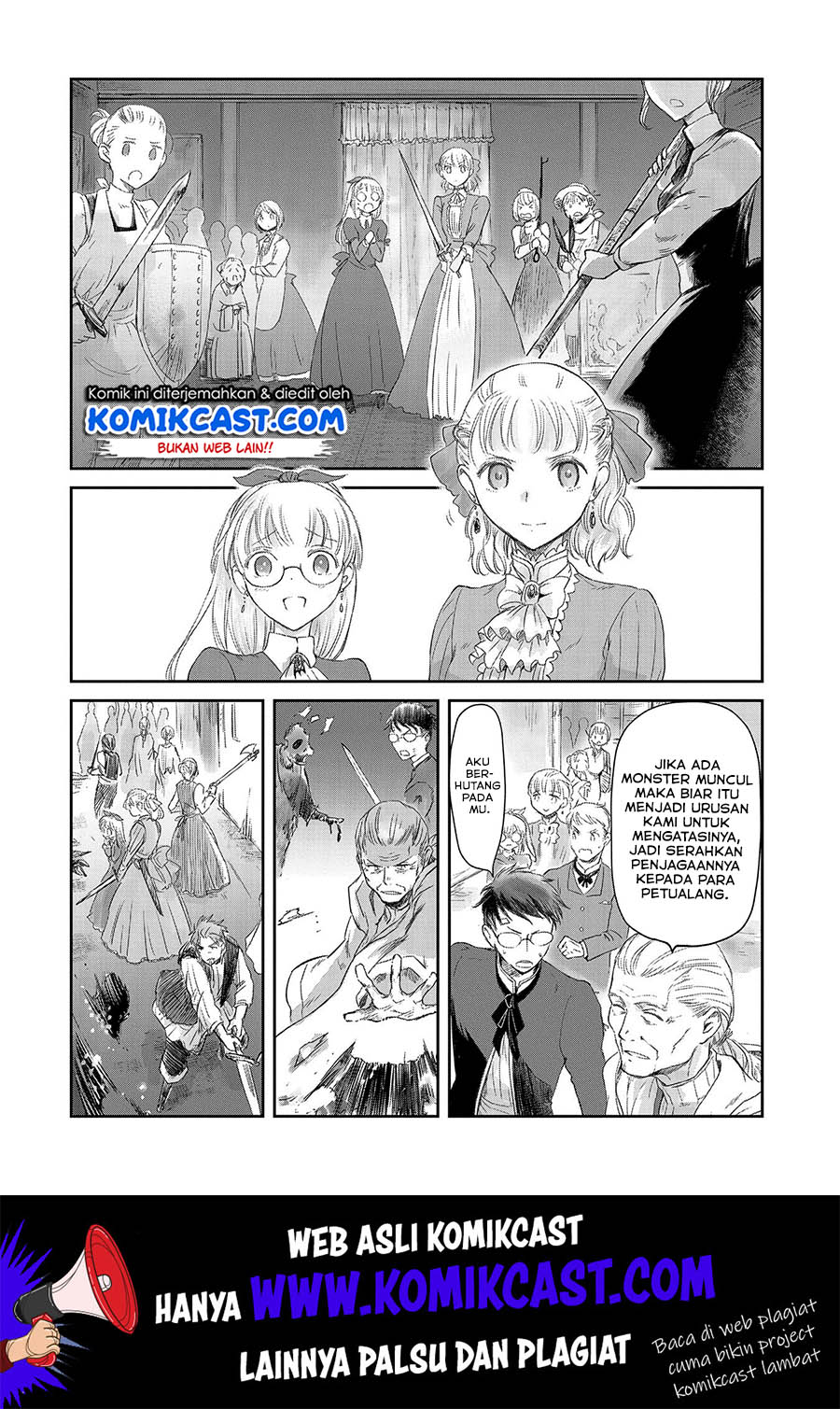Boukensha ni Naritai to Miyako ni Deteitta Musume ga S Rank ni Natteta Chapter 17 Gambar 25