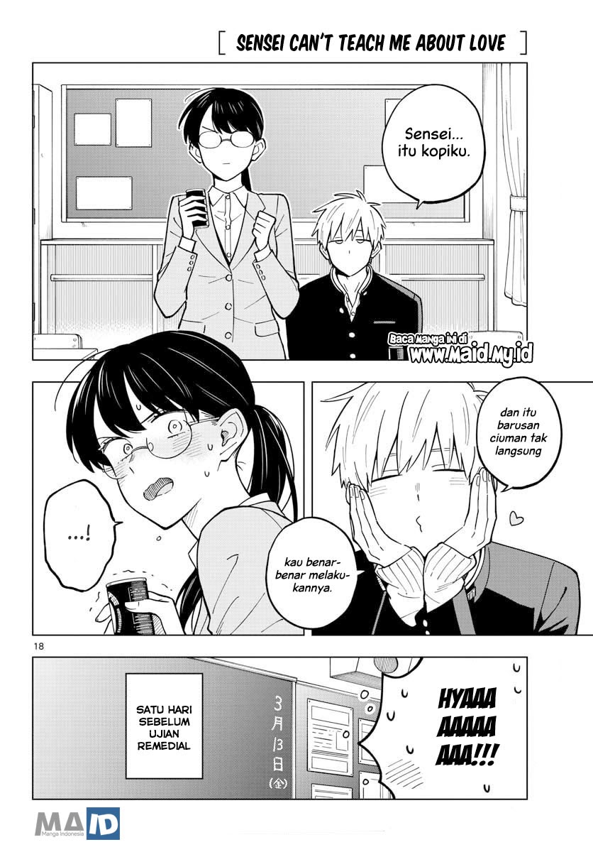 Sensei wa Koi wo Oshierarenai Chapter 24 Gambar 23