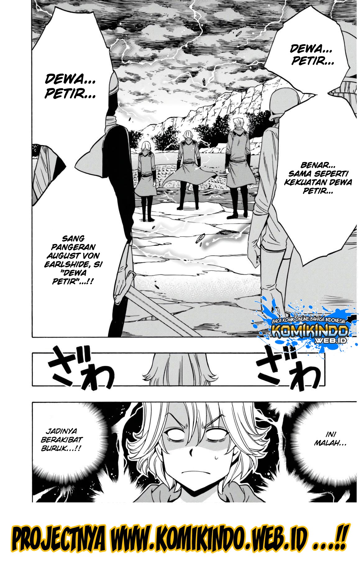 Kenja no Mago Chapter 42 Gambar 61