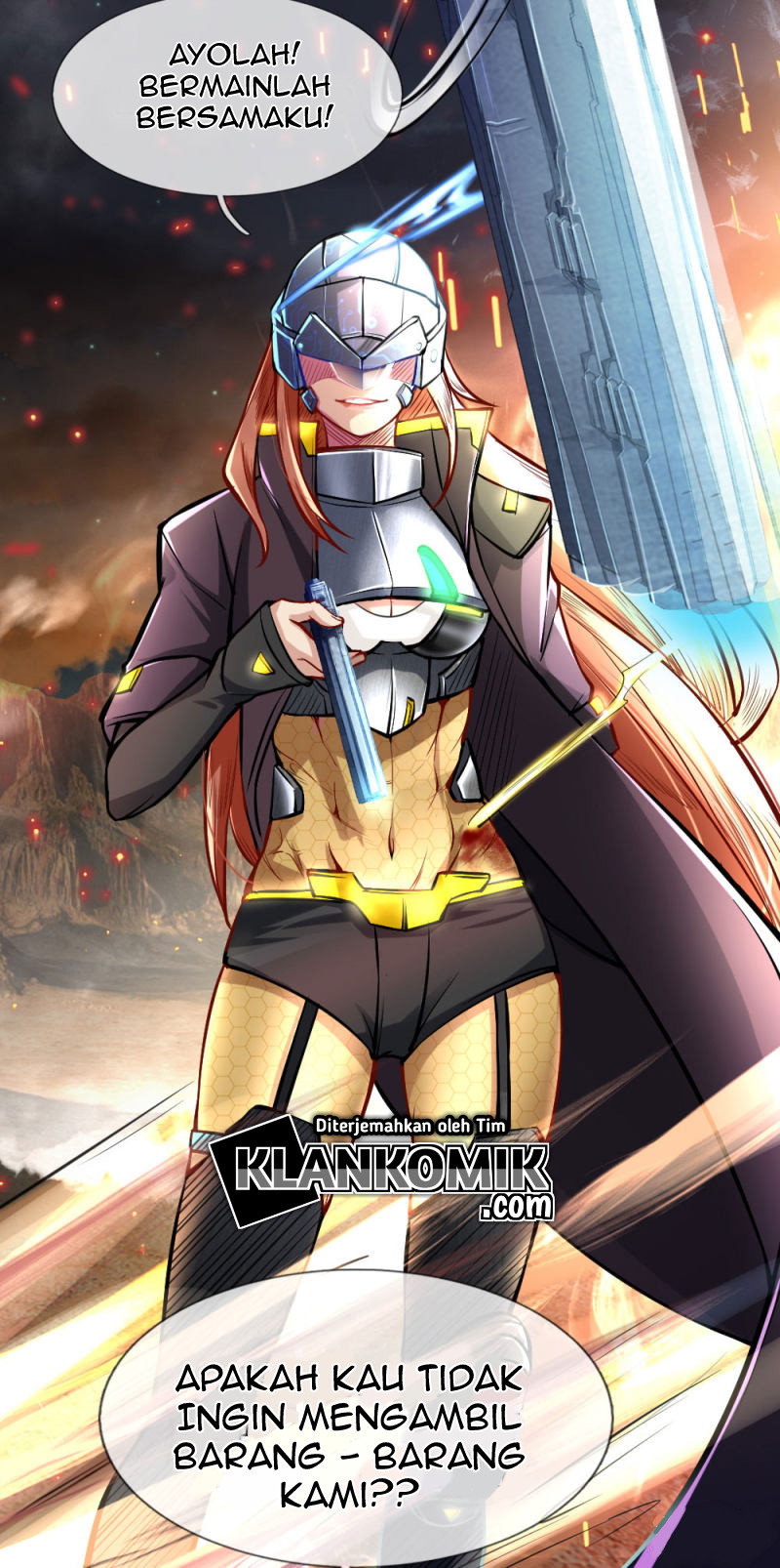 Doomsday Girlfriend: My Backyard Leads to Doomsday Chapter 28 Gambar 25