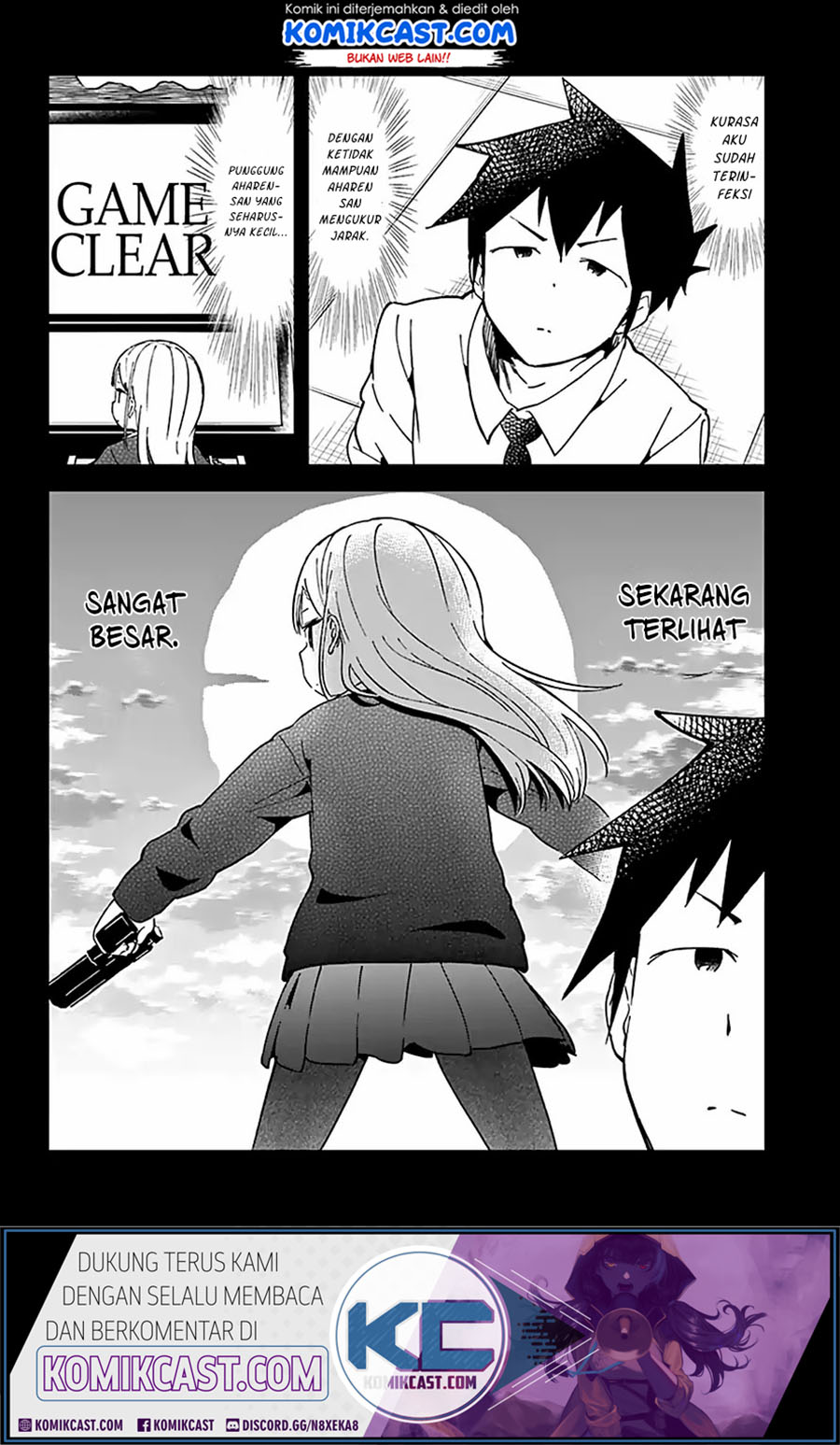 Aharen-san wa Hakarenai Chapter 38 Gambar 14