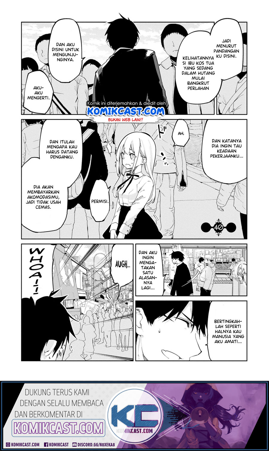 Baca Oroka na Tenshi wa Akuma to Odoru Chapter 40 Gambar 2