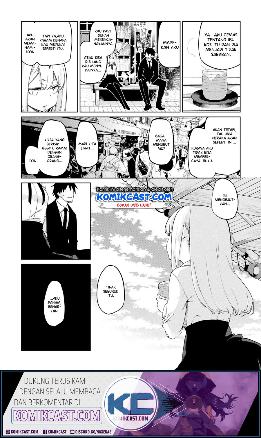 Oroka na Tenshi wa Akuma to Odoru Chapter 40 Gambar 3