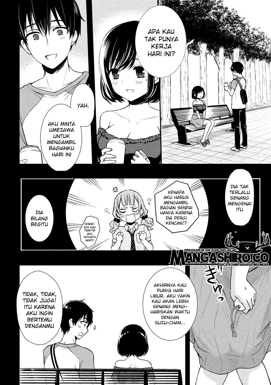 Watari-kun no xx ga Houkai Sunzen Chapter 51 Gambar 14