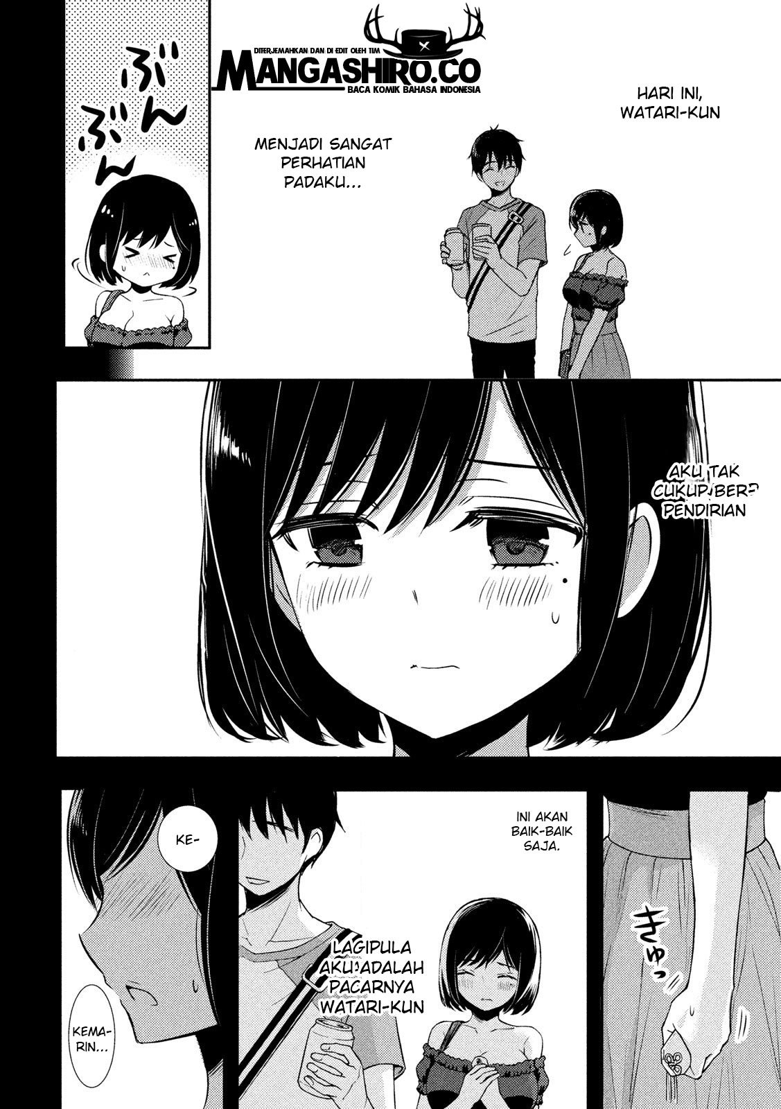 Watari-kun no xx ga Houkai Sunzen Chapter 51 Gambar 16