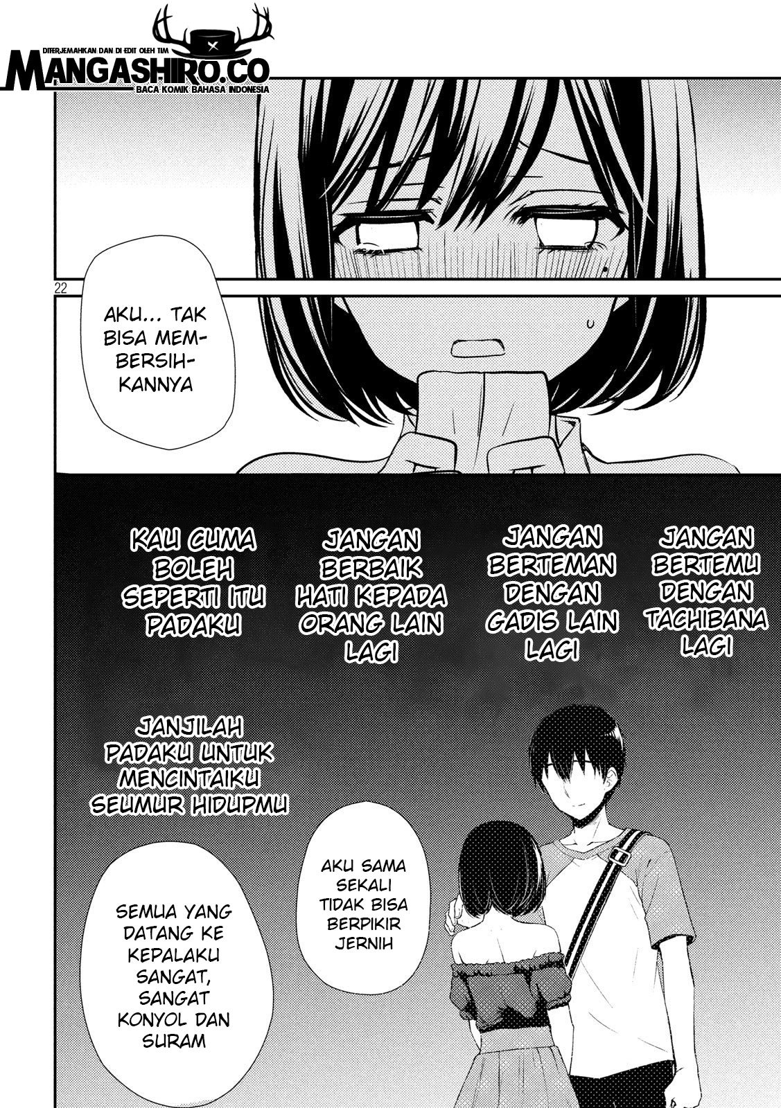 Watari-kun no xx ga Houkai Sunzen Chapter 51 Gambar 24