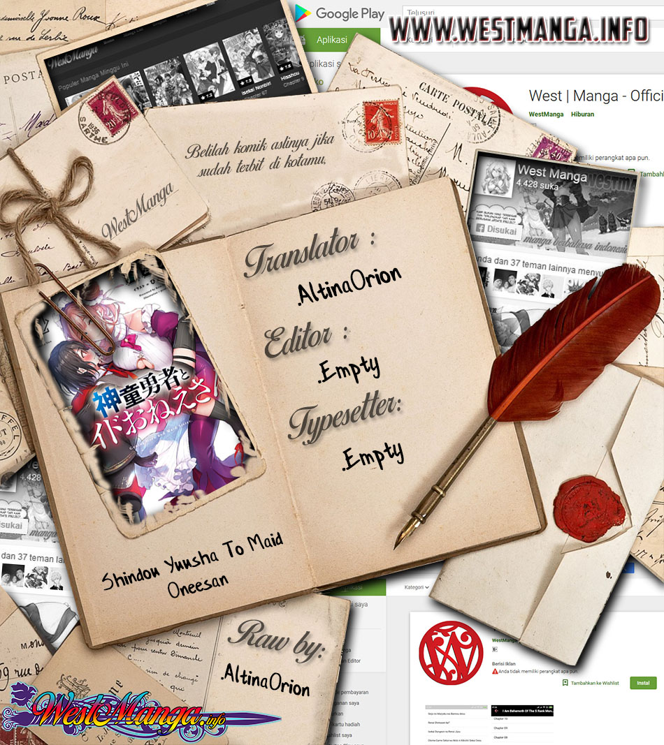 Baca Komik Shindou Yuusha to Maid Onee-san Chapter 05 Gambar 1