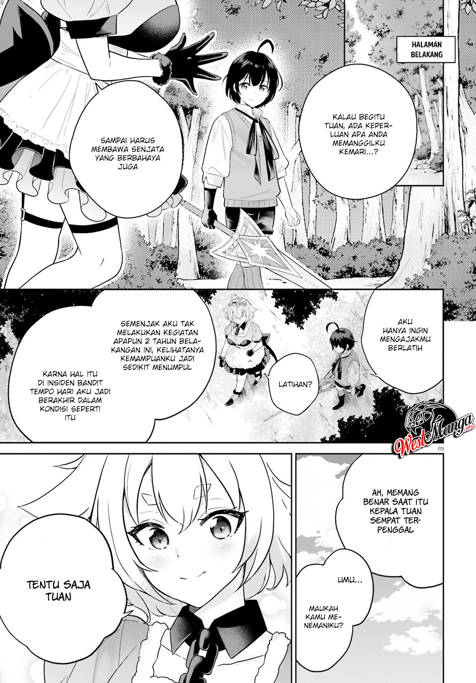 Shindou Yuusha to Maid Onee-san Chapter 05 Gambar 6