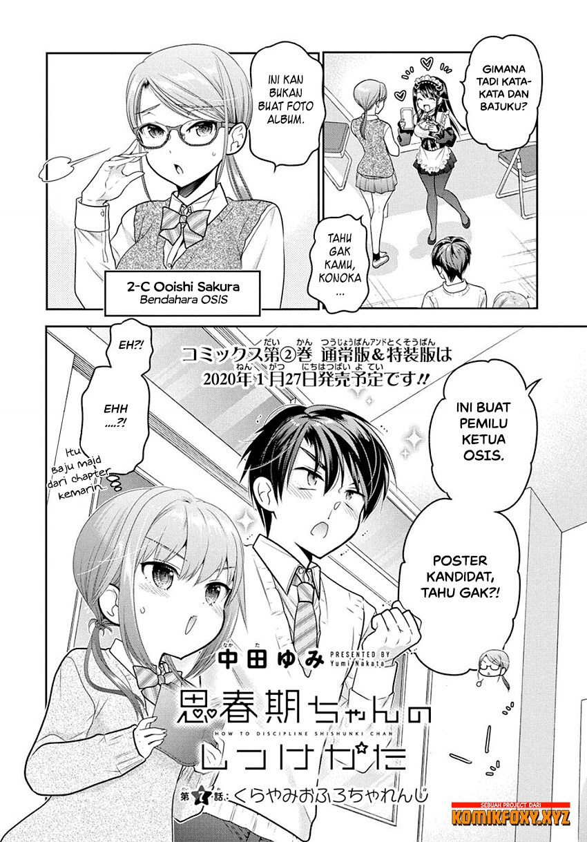 Shishunki-chan no Shitsukekata Chapter 07 Gambar 3