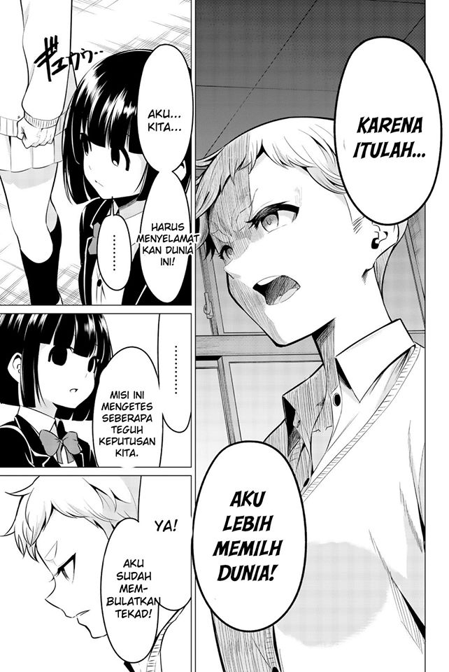 Sekai ka Kanojo ka Erabenai Chapter 33 Gambar 14