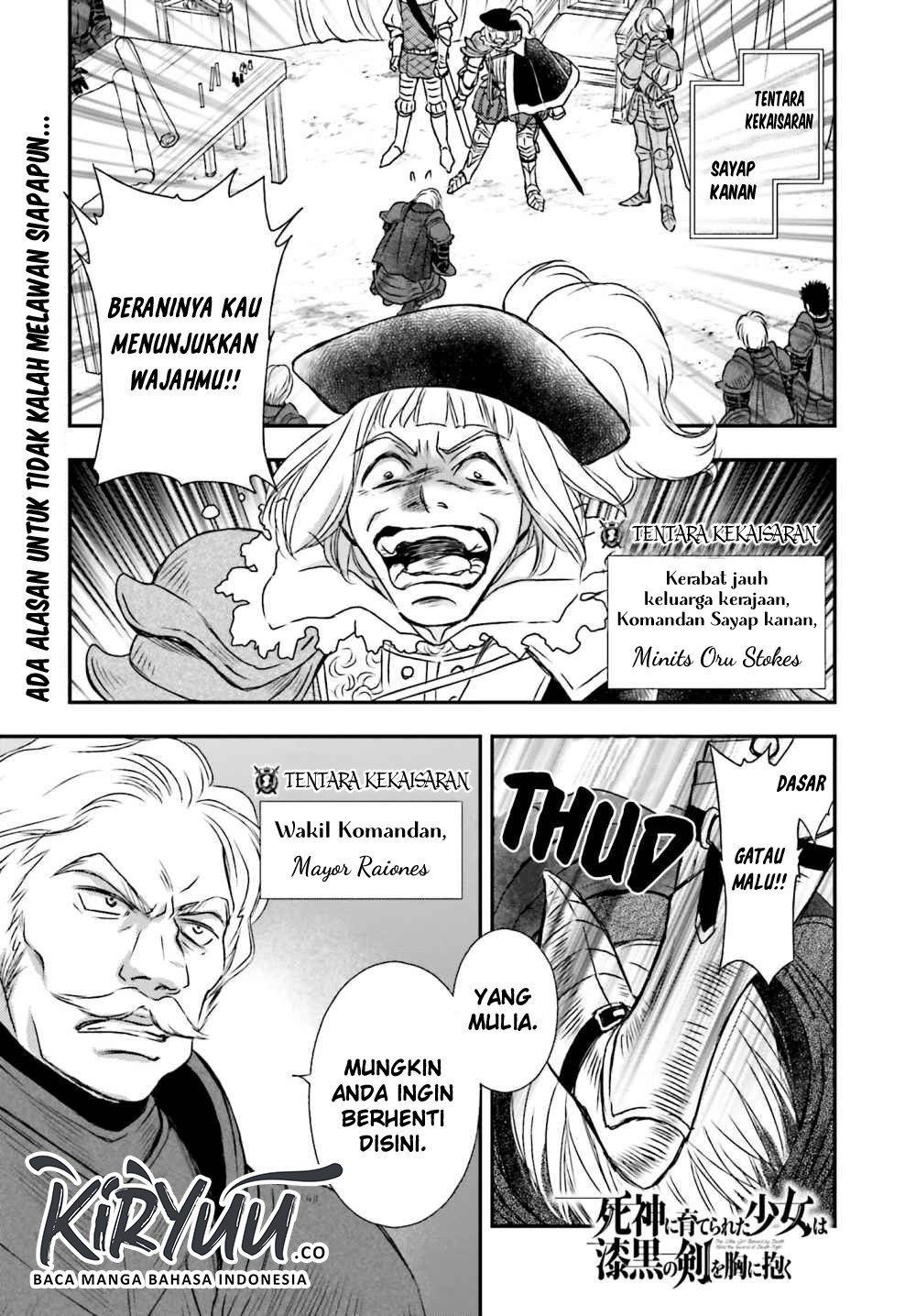 Baca  Shinigami ni Sodaterareta Shoujo wa Shikkoku no Tsurugi wo Mune ni Idaku Chapter 08 Gambar 2