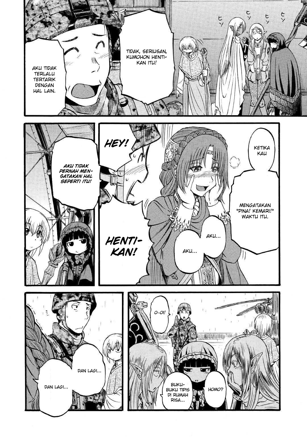 Gate – Jietai Kare no Chi nite Kaku Tatakeri Chapter 92 Gambar 10
