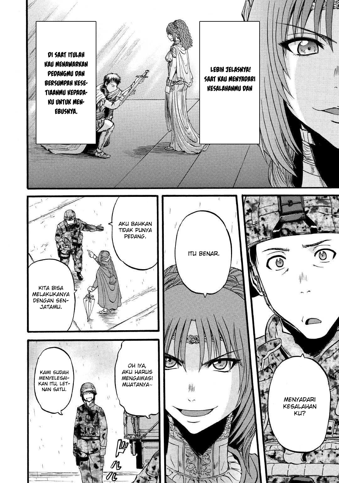 Gate – Jietai Kare no Chi nite Kaku Tatakeri Chapter 92 Gambar 14
