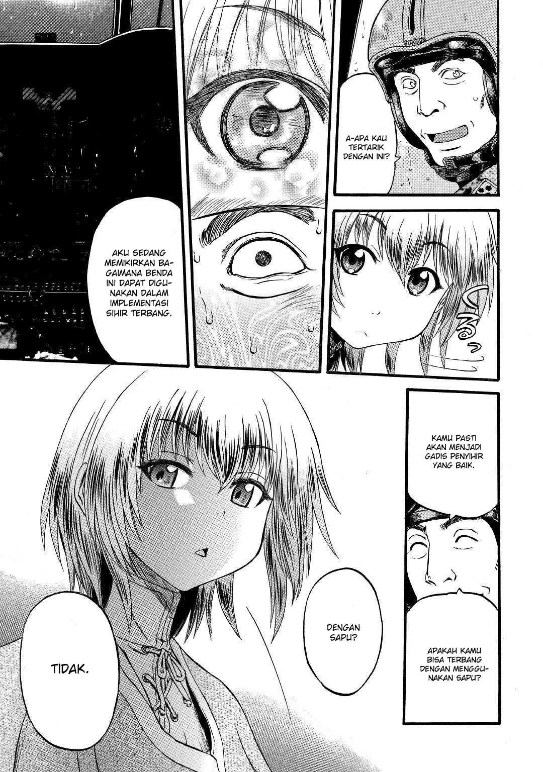 Gate – Jietai Kare no Chi nite Kaku Tatakeri Chapter 92 Gambar 17