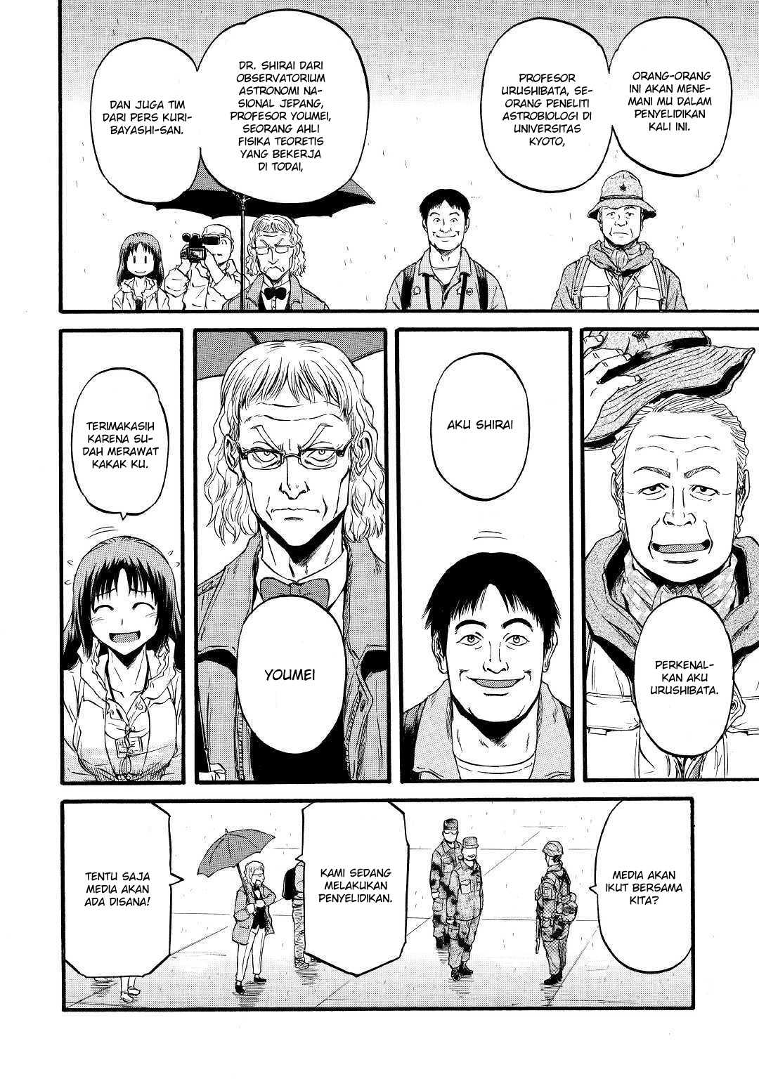 Gate – Jietai Kare no Chi nite Kaku Tatakeri Chapter 92 Gambar 20