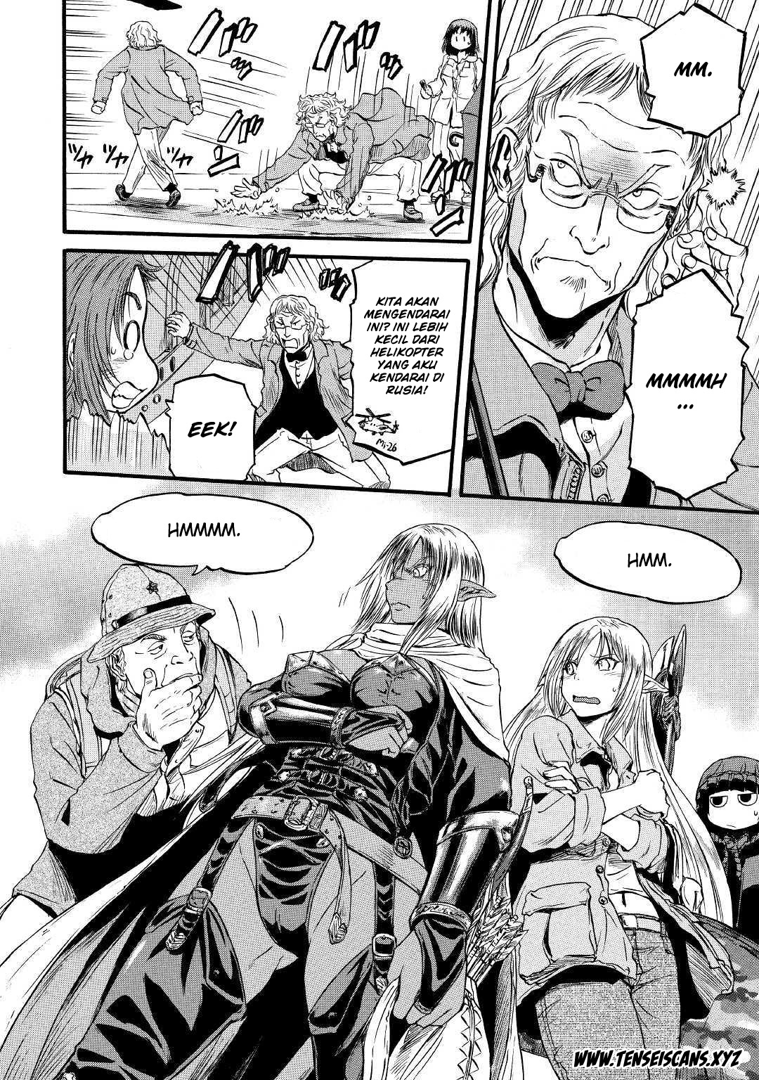 Gate – Jietai Kare no Chi nite Kaku Tatakeri Chapter 92 Gambar 22
