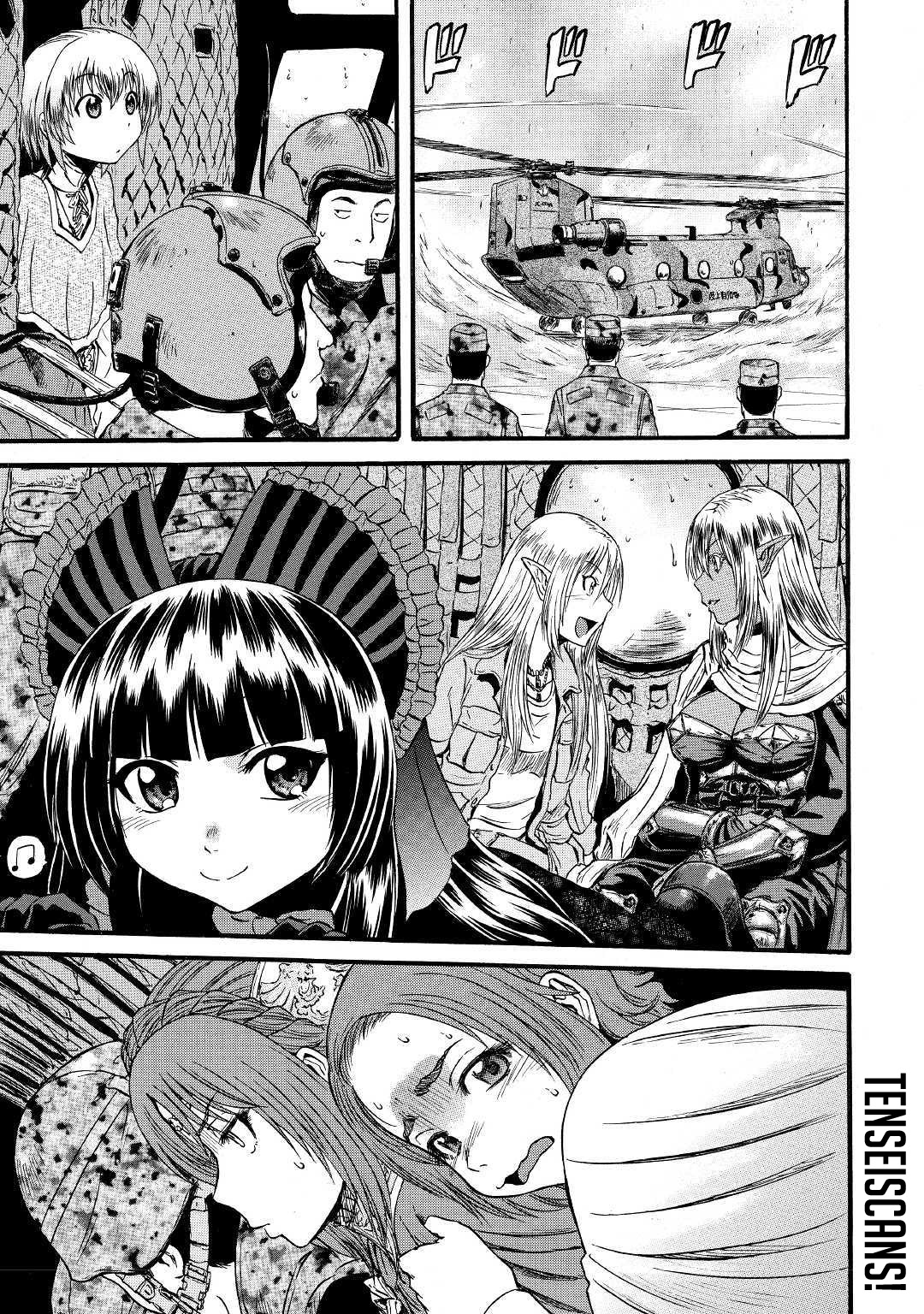Gate – Jietai Kare no Chi nite Kaku Tatakeri Chapter 92 Gambar 25