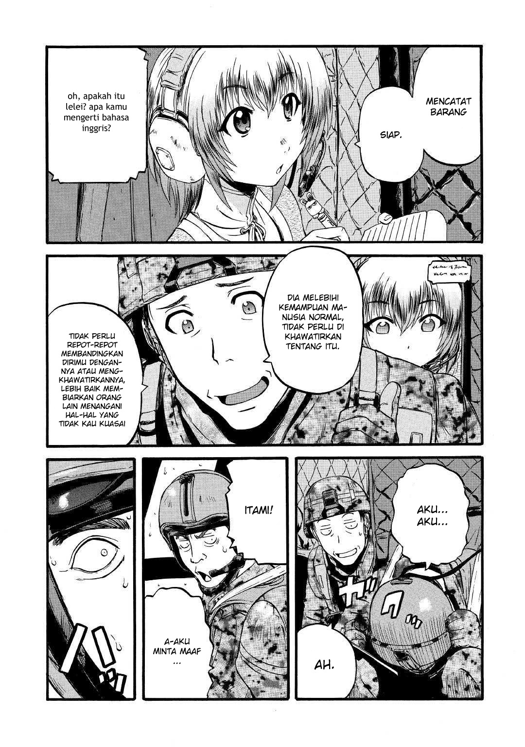 Gate – Jietai Kare no Chi nite Kaku Tatakeri Chapter 92 Gambar 27