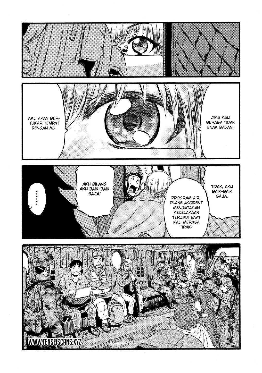 Gate – Jietai Kare no Chi nite Kaku Tatakeri Chapter 92 Gambar 28
