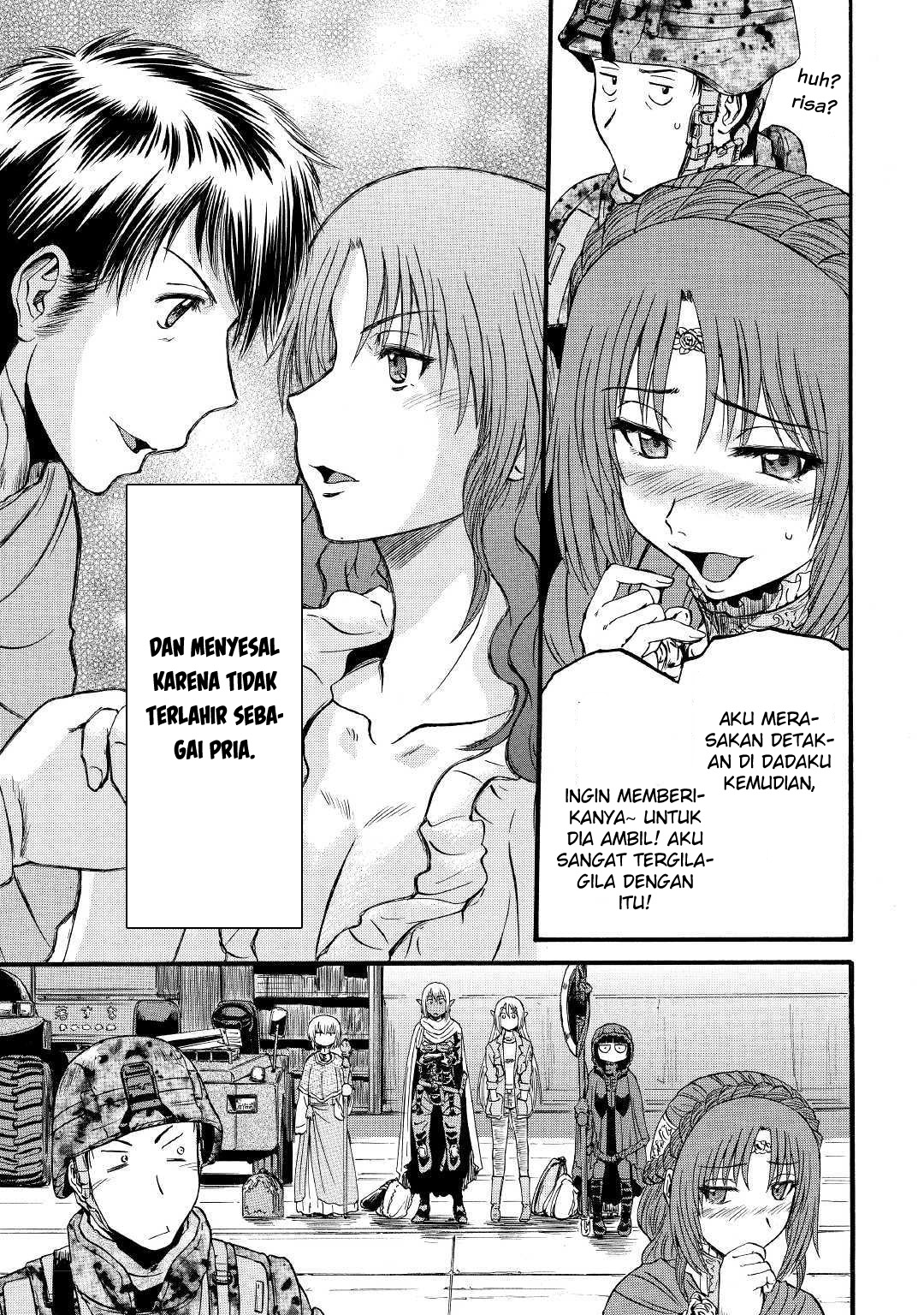 Gate – Jietai Kare no Chi nite Kaku Tatakeri Chapter 92 Gambar 9