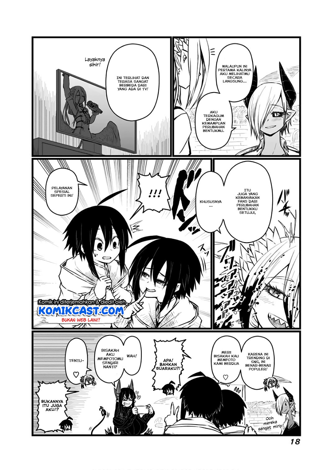 Musuko ga Kawaikute Shikataganai Mazoku no Hahaoya Chapter 73 Gambar 4