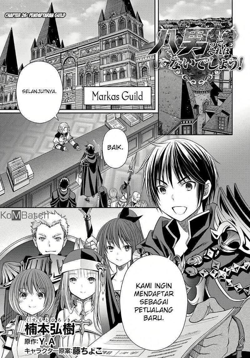 Hachinan tte Sore wa Nai Deshou Chapter 26 Gambar 3