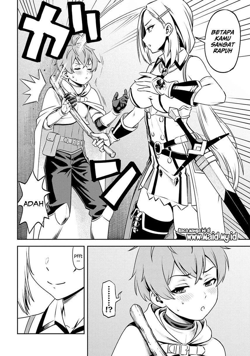 Toshiue elite onna kishi ga boku no mae de dake kawaii Chapter 04.1 Gambar 19