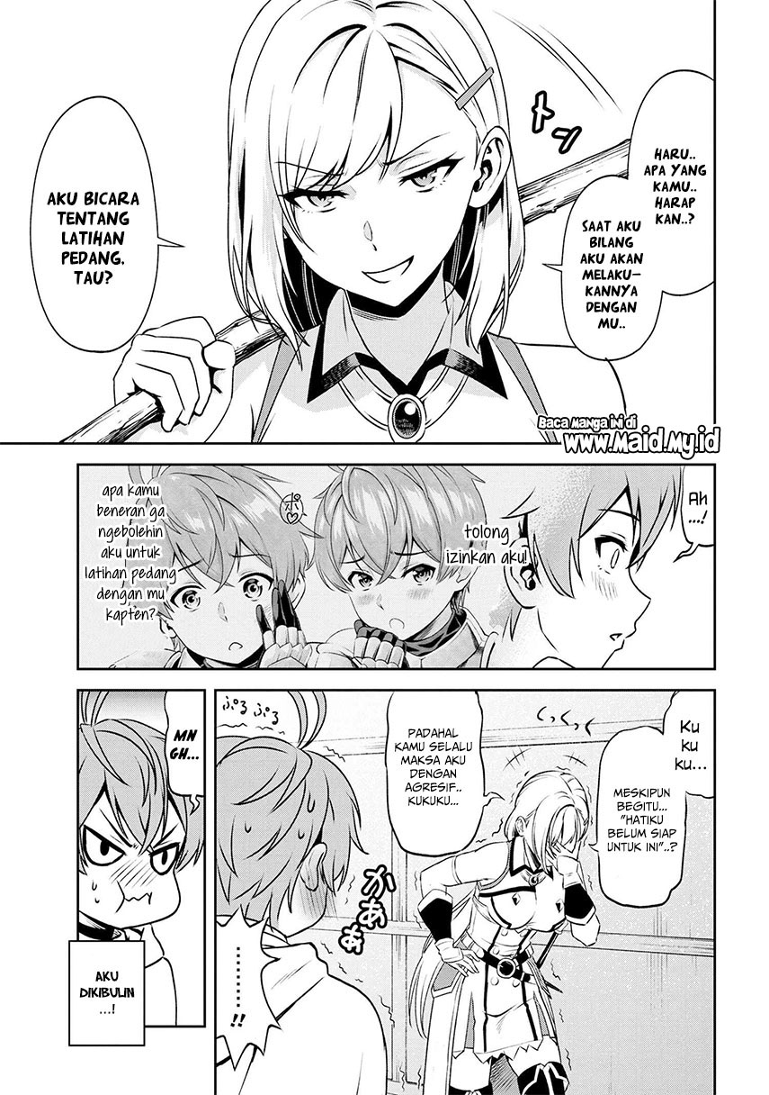 Toshiue elite onna kishi ga boku no mae de dake kawaii Chapter 04.1 Gambar 20