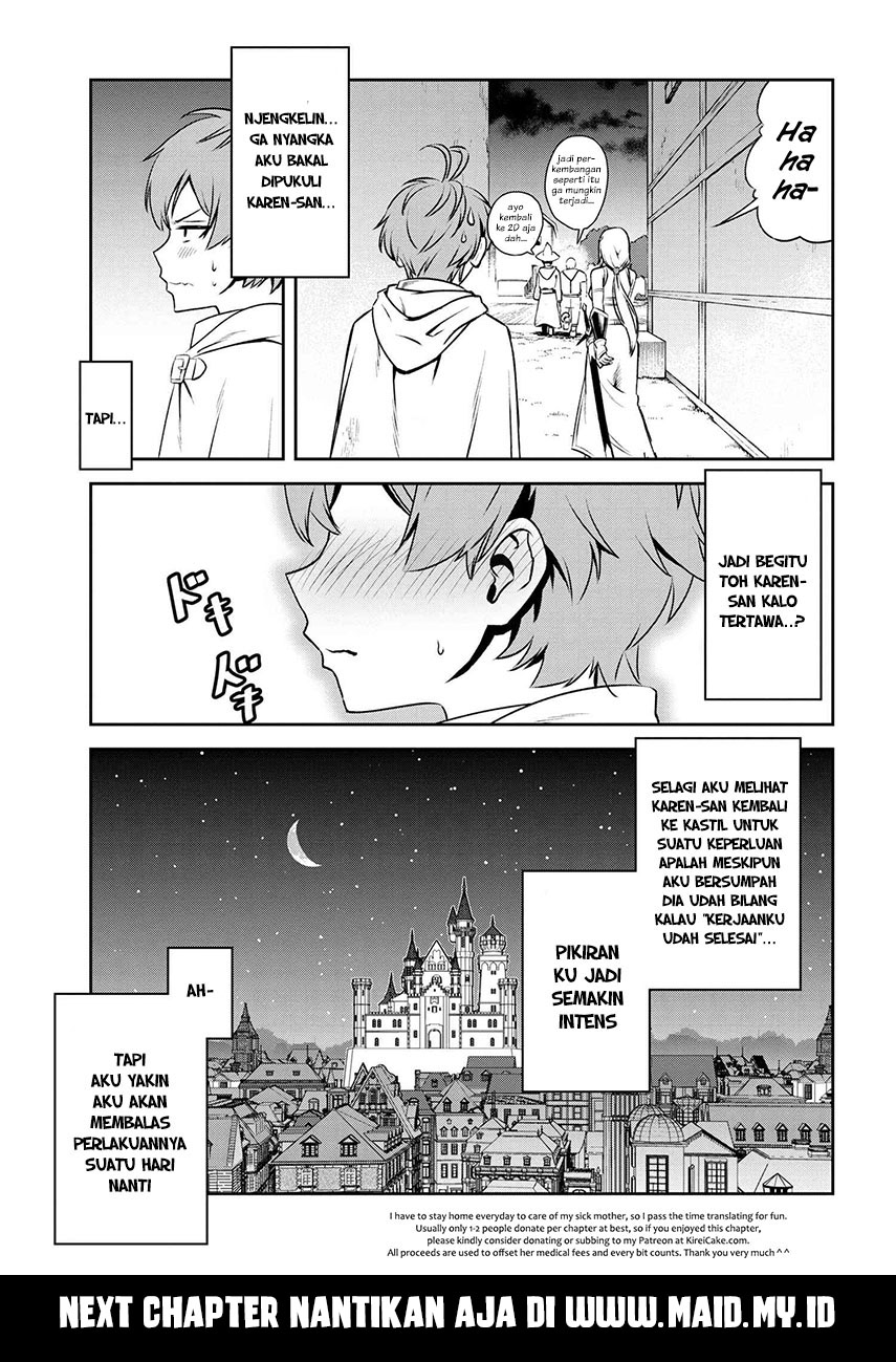 Toshiue elite onna kishi ga boku no mae de dake kawaii Chapter 04.1 Gambar 22