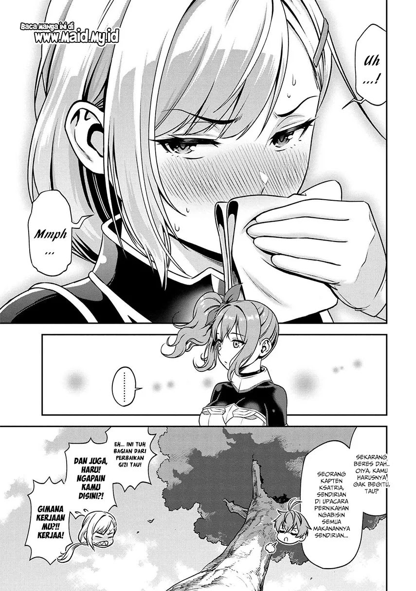 Toshiue elite onna kishi ga boku no mae de dake kawaii Chapter 03.2 Gambar 10