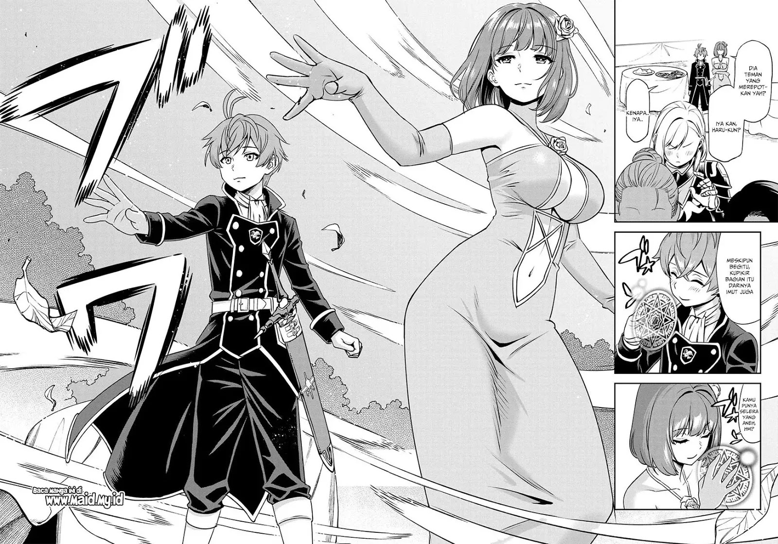 Toshiue elite onna kishi ga boku no mae de dake kawaii Chapter 03.2 Gambar 17