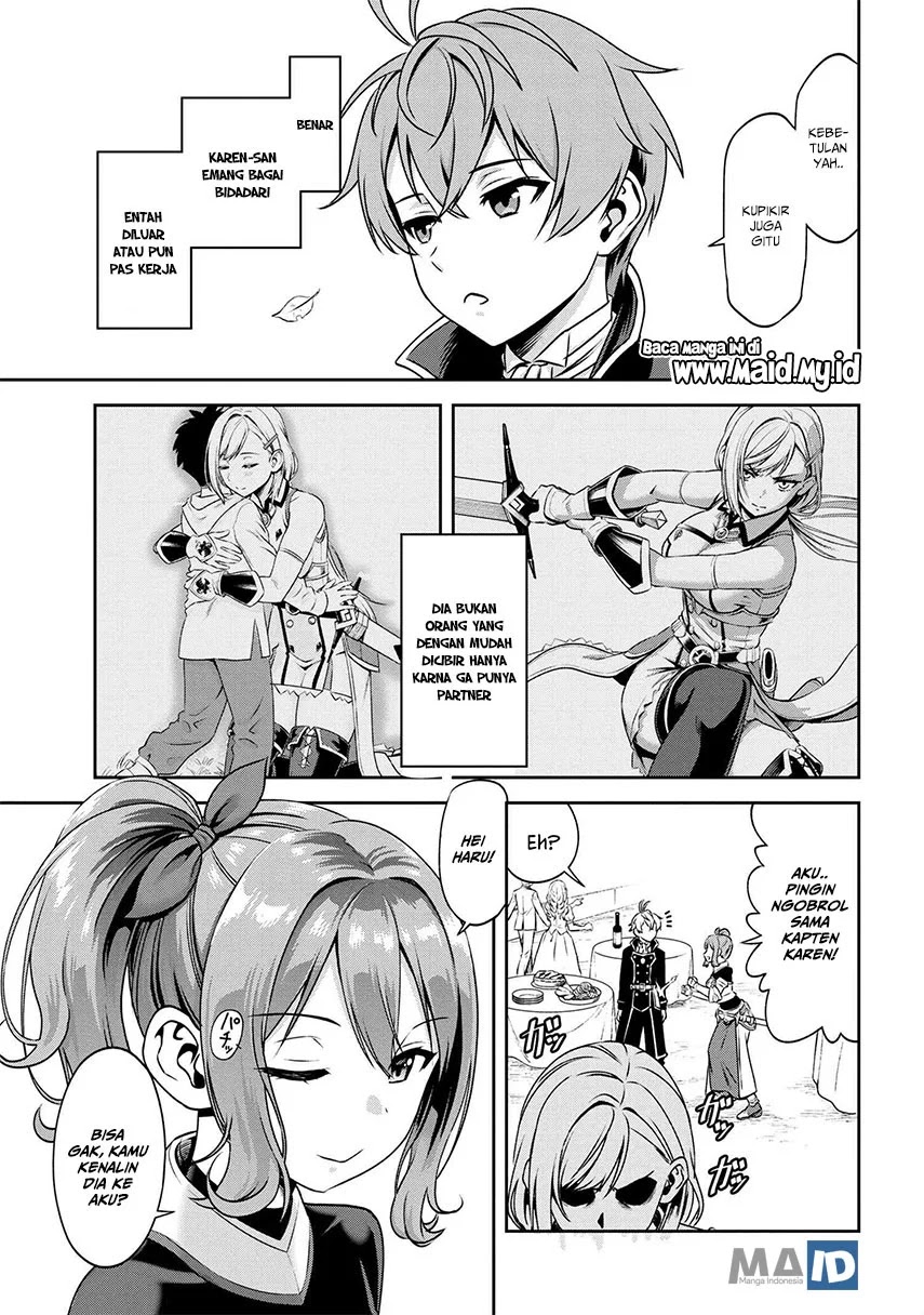 Toshiue elite onna kishi ga boku no mae de dake kawaii Chapter 03.2 Gambar 8