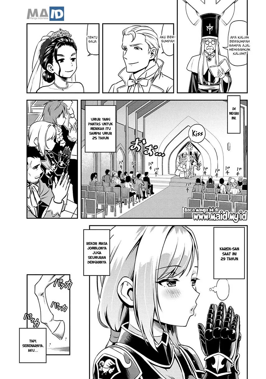 Toshiue elite onna kishi ga boku no mae de dake kawaii Chapter 03.1 Gambar 15