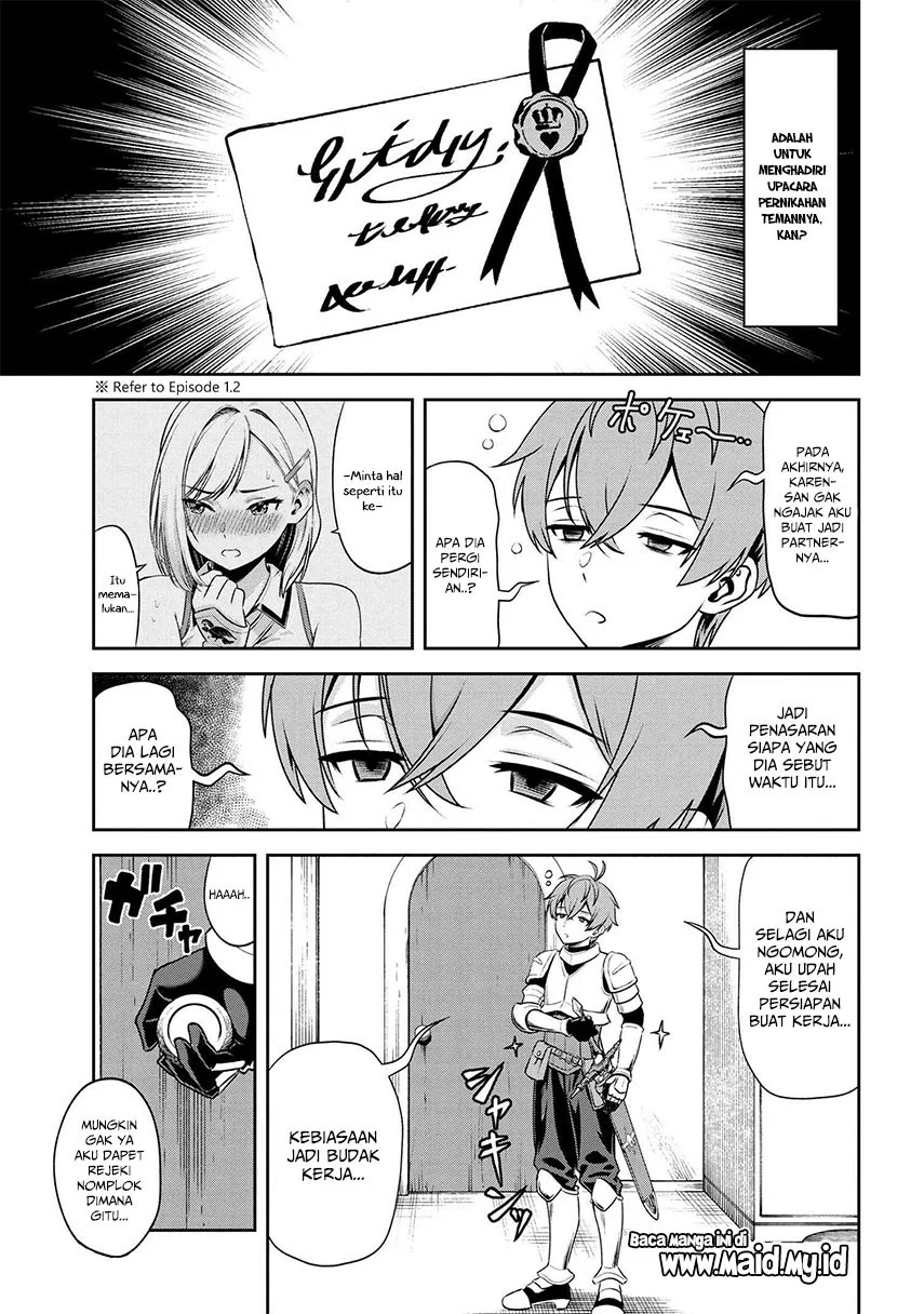 Toshiue elite onna kishi ga boku no mae de dake kawaii Chapter 03.1 Gambar 7