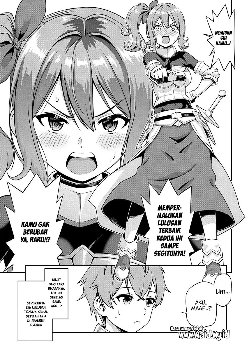 Toshiue elite onna kishi ga boku no mae de dake kawaii Chapter 03.1 Gambar 9