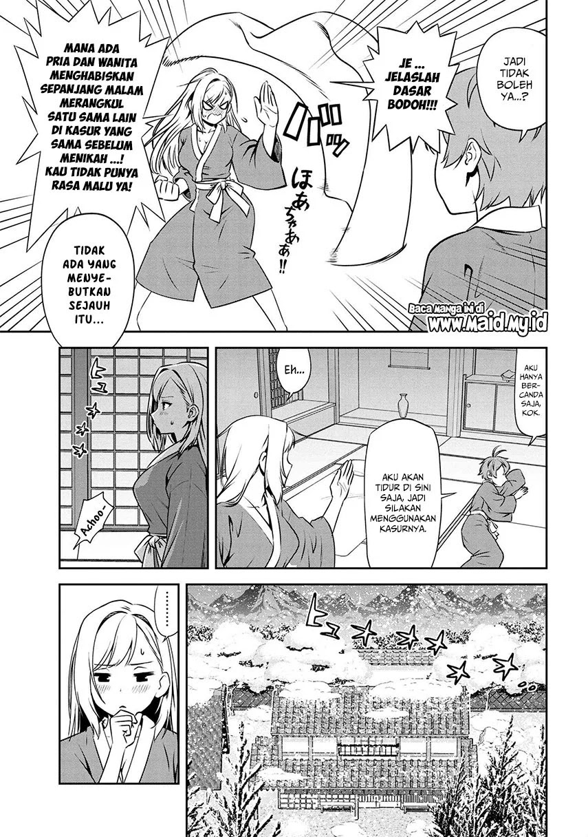 Toshiue elite onna kishi ga boku no mae de dake kawaii Chapter 02.2 Gambar 11