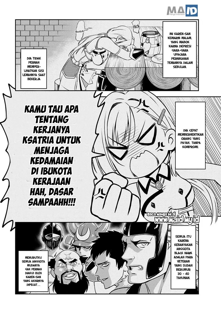 Toshiue elite onna kishi ga boku no mae de dake kawaii Chapter 02.1 Gambar 10