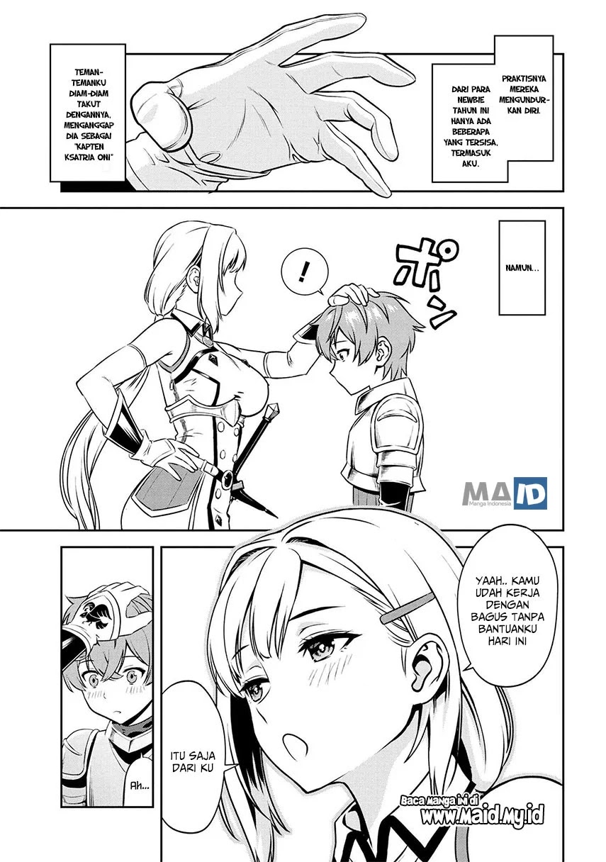 Toshiue elite onna kishi ga boku no mae de dake kawaii Chapter 02.1 Gambar 11